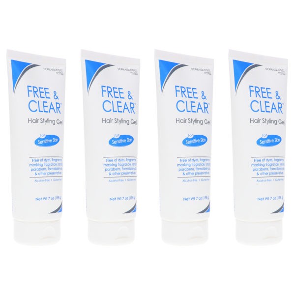 Vanicream Free & Clear Hair Styling Gel 7 oz 4 Pack