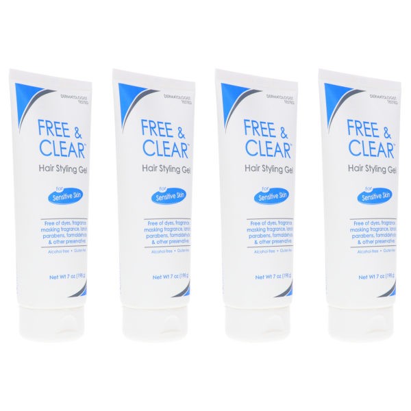 Vanicream Free & Clear Hair Styling Gel 7 oz 4 Pack