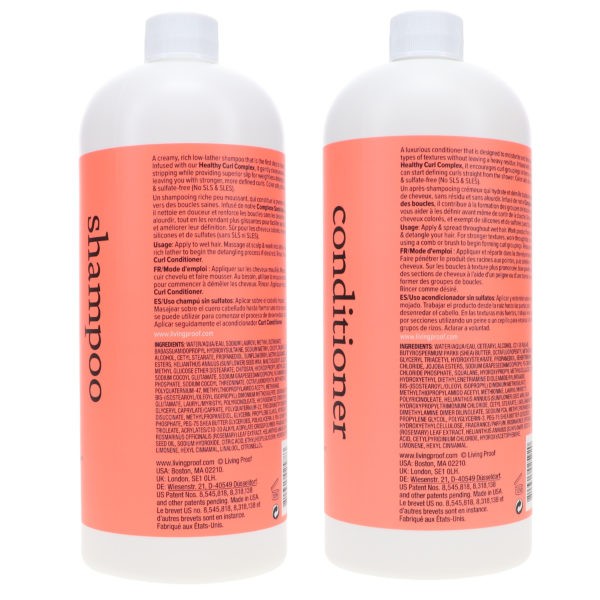 Living Proof Curl Shampoo 32 oz & Curl Conditioner 32 oz Combo Pack