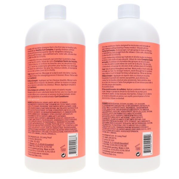 Living Proof Curl Shampoo 32 oz & Curl Conditioner 32 oz Combo Pack