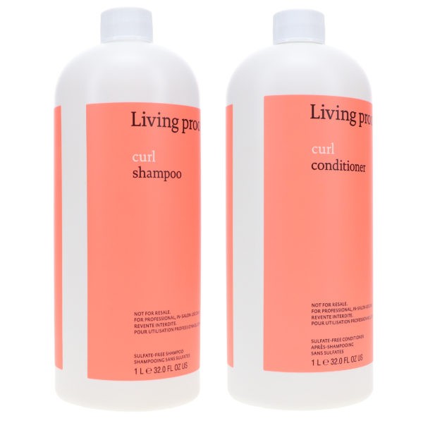 Living Proof Curl Shampoo 32 oz & Curl Conditioner 32 oz Combo Pack