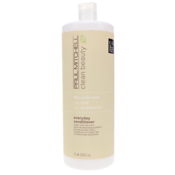 Paul Mitchell Clean Beauty Everyday Shampoo 33.8 oz & Clean Beauty Everyday Conditioner 33.8 oz Combo Pack