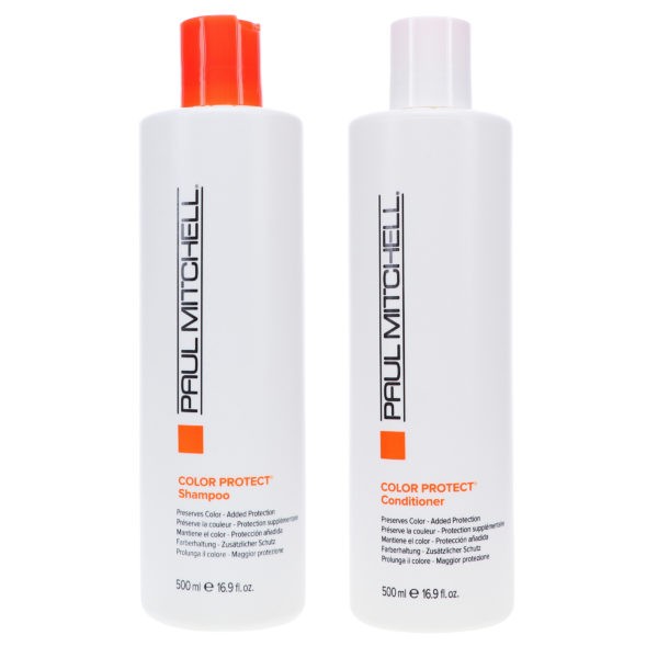 Paul Mitchell Colorcare Color Protect Daily Shampoo 16.9 oz & Colorcare Color Protect Conditioner 16.9 oz Combo Pack