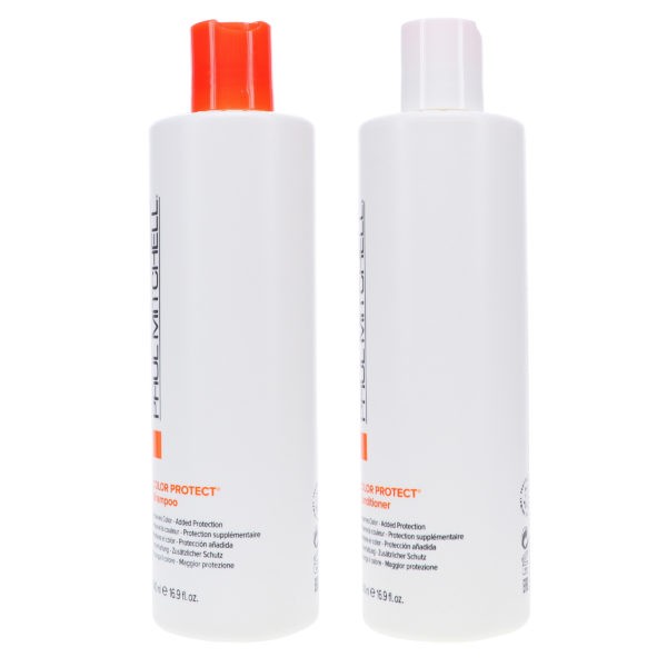 Paul Mitchell Colorcare Color Protect Daily Shampoo 16.9 oz & Colorcare Color Protect Conditioner 16.9 oz Combo Pack