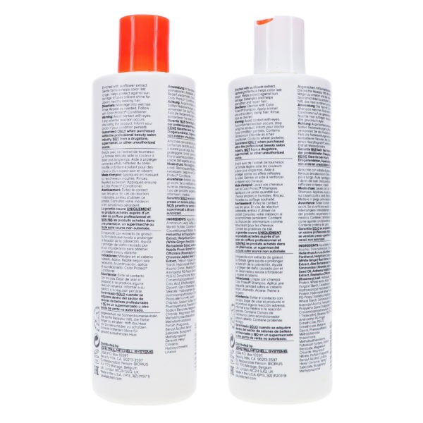Paul Mitchell Colorcare Color Protect Daily Shampoo 16.9 oz & Colorcare Color Protect Conditioner 16.9 oz Combo Pack