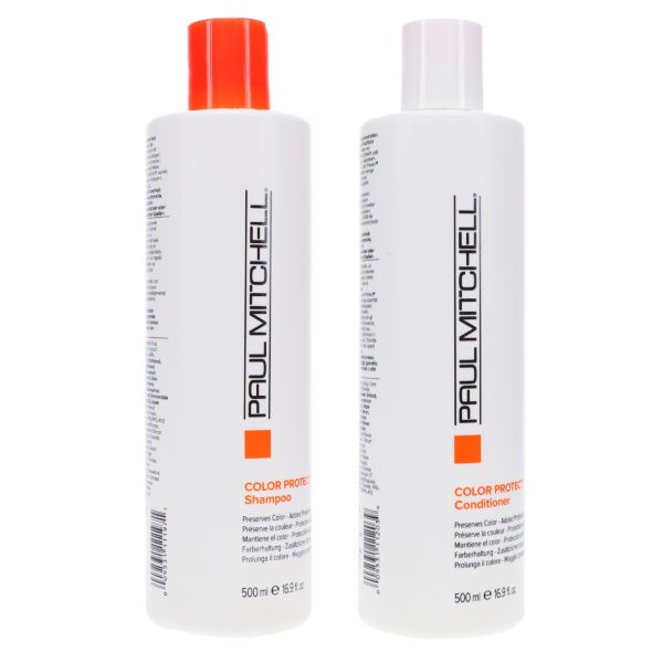 Paul Mitchell Colorcare Color Protect Daily Shampoo 16.9 oz & Colorcare Color Protect Conditioner 16.9 oz Combo Pack