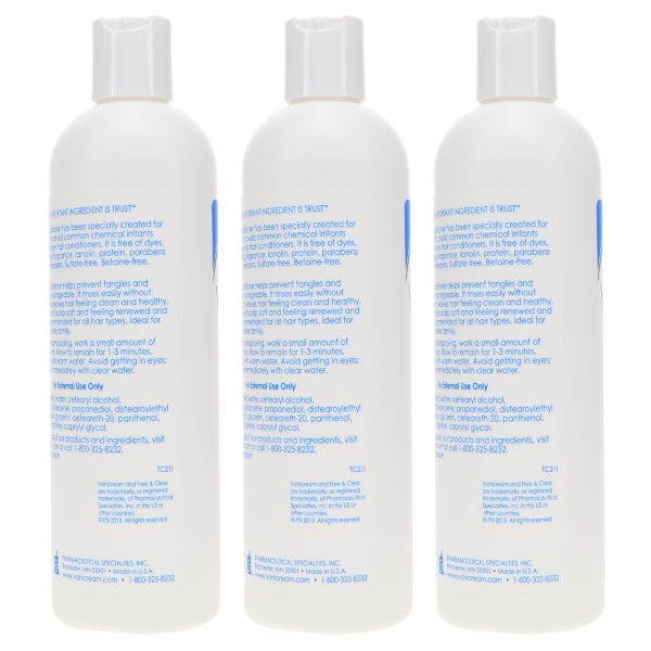 Vanicream Conditioner 12 oz 3 Pack