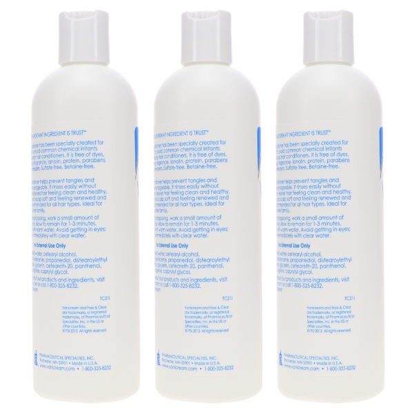 Vanicream Conditioner 12 oz 3 Pack