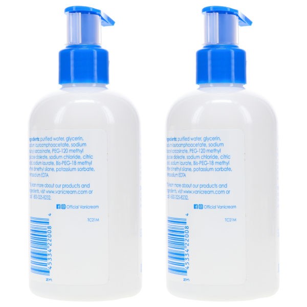 Vanicream Free and Clear Liquid Cleanser 8 oz 2 Pack