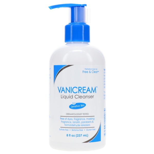 Vanicream Free and Clear Liquid Cleanser 8 oz 2 Pack